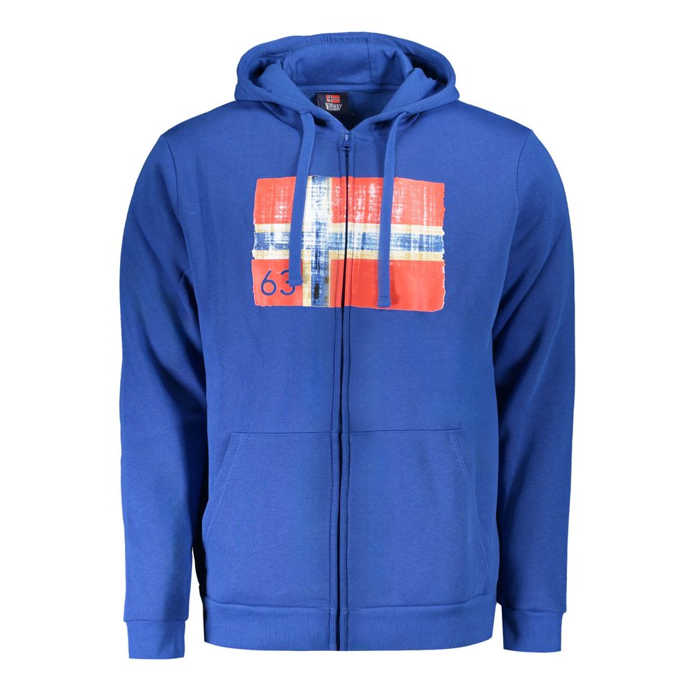 Norway 1963 Blue Cotton Men Sweater - Sandy Store ByNet