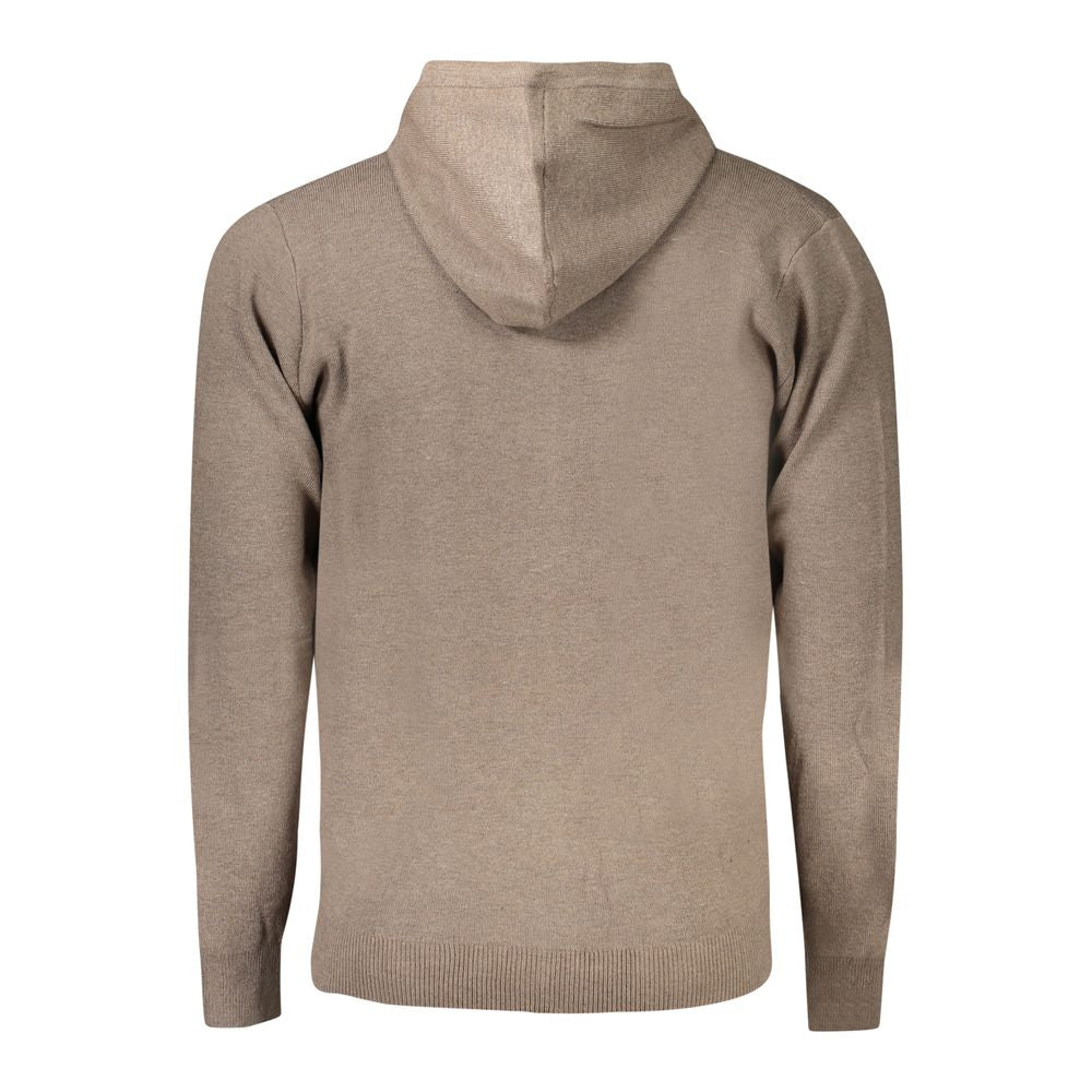 Norway 1963 Brown Polyamide Men Cardigan - Sandy Store ByNet
