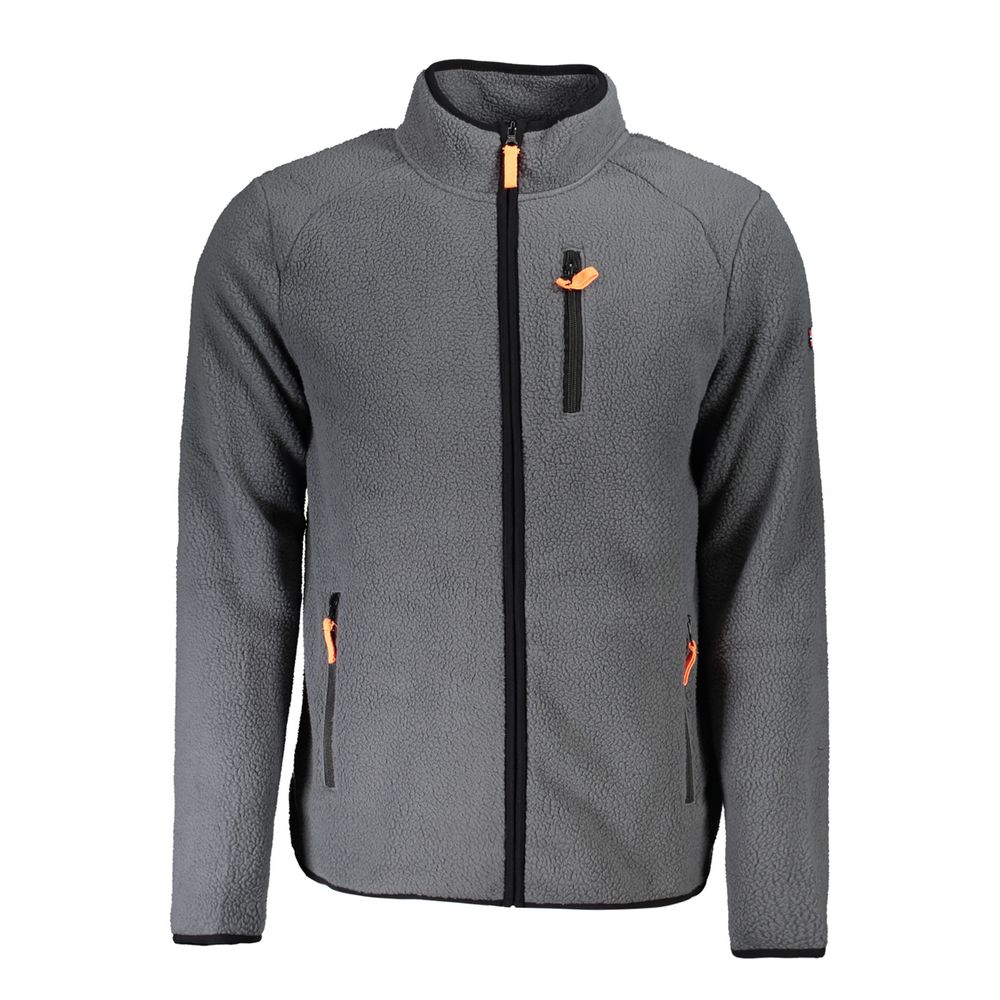 Norway 1963 Gray Polyester Men Sweater - Sandy Store ByNet