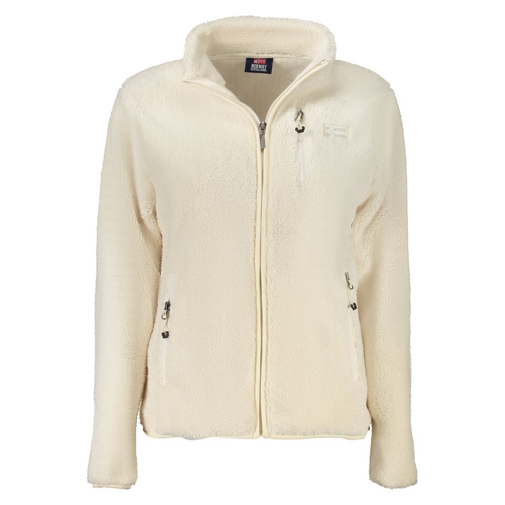 Norway 1963 White Polyester Women Jacket - Sandy Store ByNet