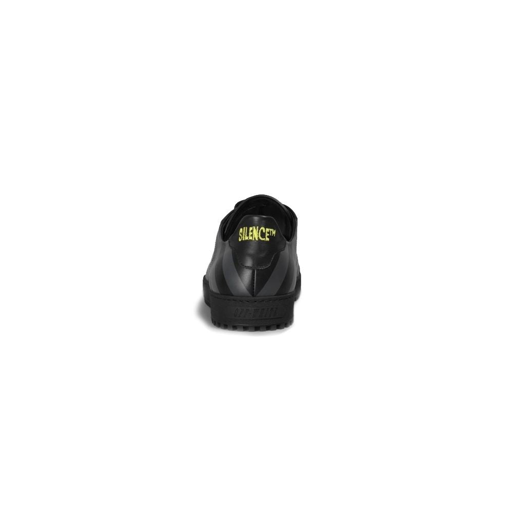 Off - White Black Calfskin Women Sneaker - Sandy Store ByNet
