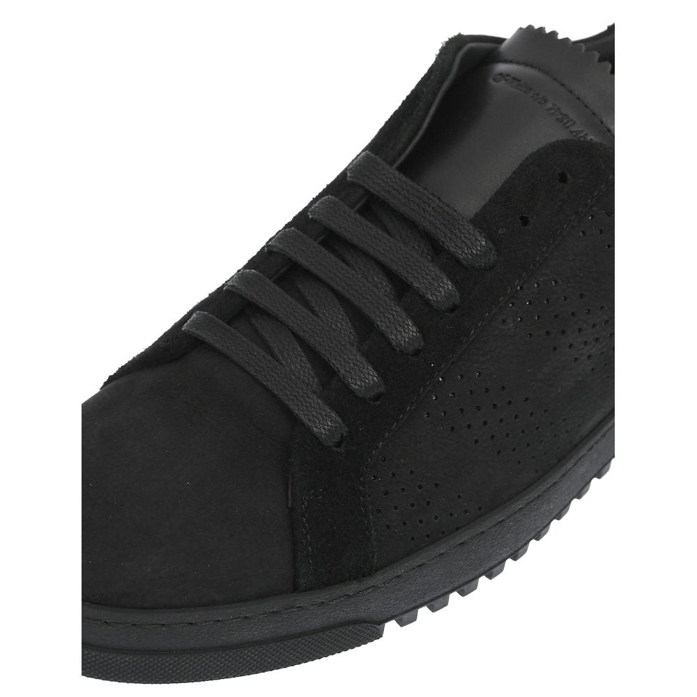 Off - White Black Calfskin Women Sneaker - Sandy Store ByNet