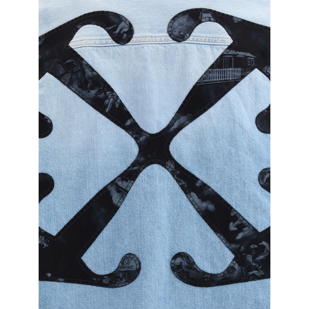 Off - White Fresco denim Shirt - Sandy Store ByNet