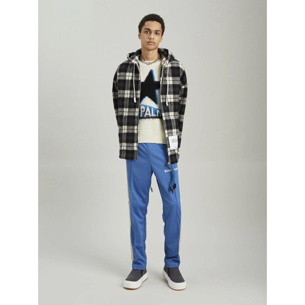 Palm Angels Black Cashmere Men Sweater - Sandy Store ByNet