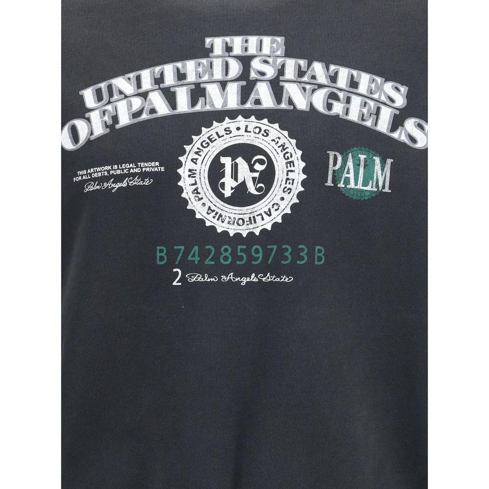 Palm Angels Dollar Loose Crew Vintage Sweatshir – L par Palm Angels | Disponible sur Sandy Store ByNet