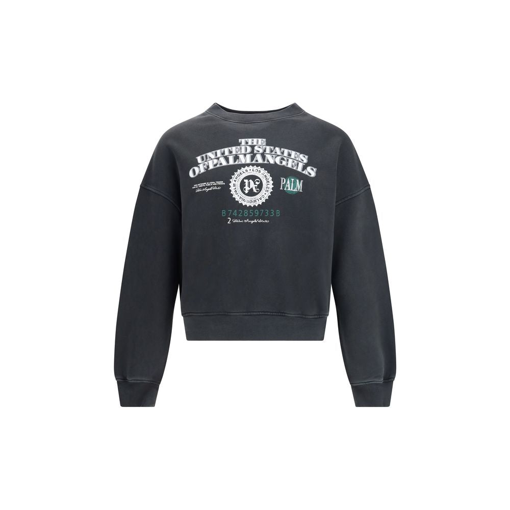 Palm Angels Dollar Loose Crew Vintage Sweatshir – L par Palm Angels | Disponible sur Sandy Store ByNet