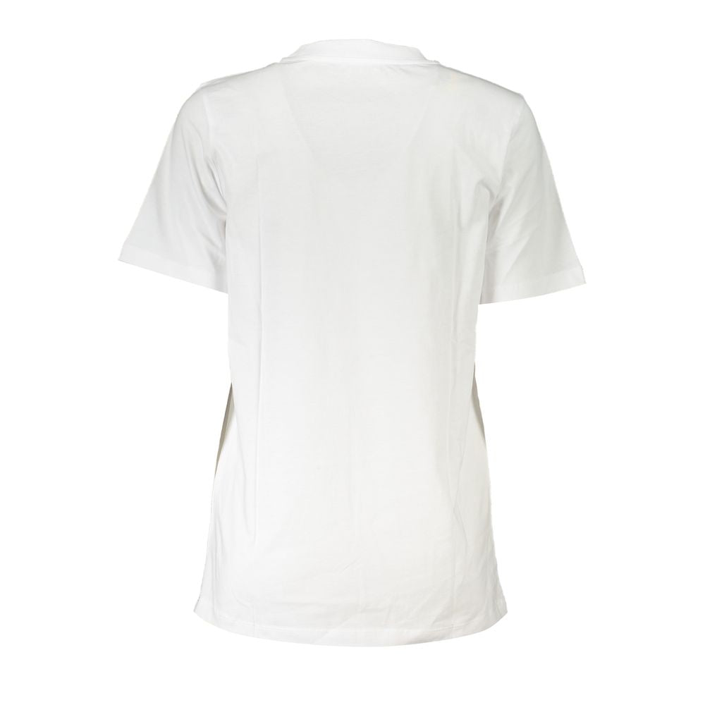 Patrizia Pepe Chic Embroidered Crew Neck Tee - Sandy Store ByNet
