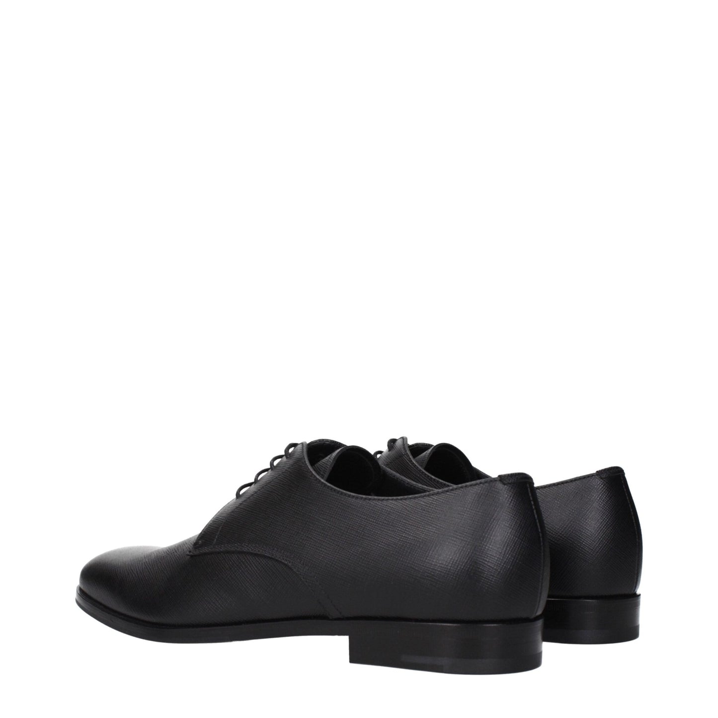 Prada Black Leather Oxfords And Derbies – 7 par Prada | Disponible sur Sandy Store ByNet