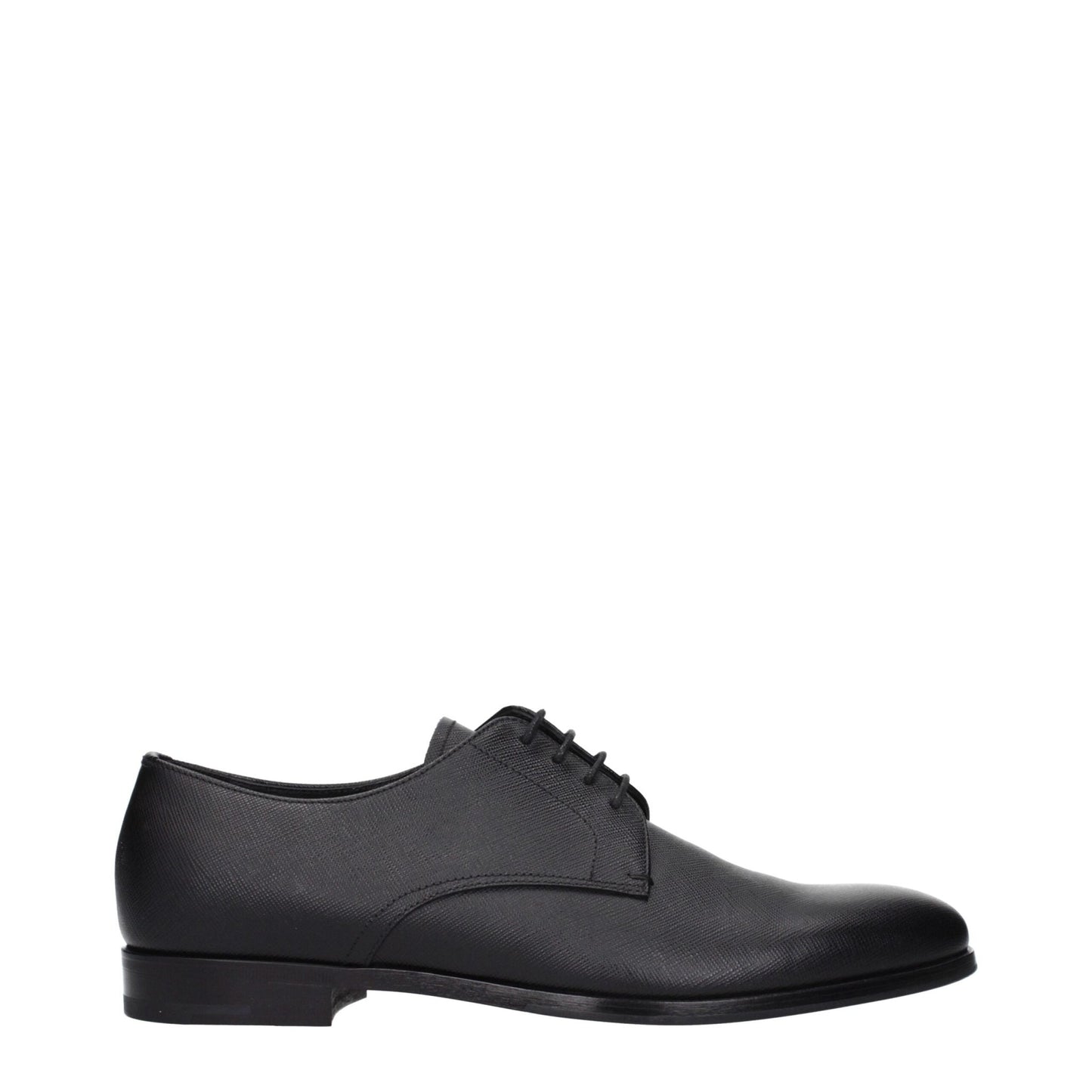 Prada Black Leather Oxfords And Derbies – 7 par Prada | Disponible sur Sandy Store ByNet