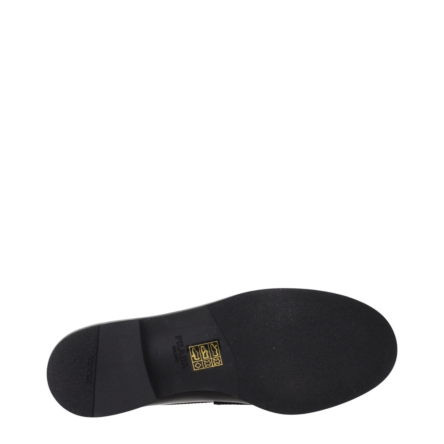 Prada Black Leather Slip - On Loafers – EU36.5/US6.5 par Prada | Disponible sur Sandy Store ByNet