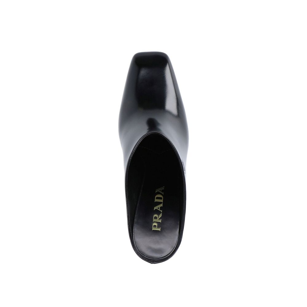 Prada Leather Mules 85mm – EU35/US5 par Prada | Disponible sur Sandy Store ByNet