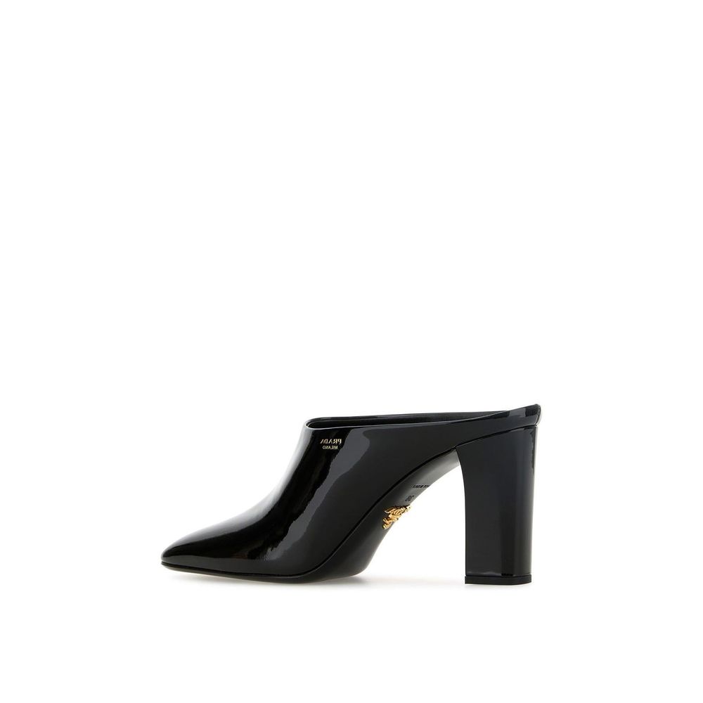 Prada Leather Mules 85mm – EU35/US5 par Prada | Disponible sur Sandy Store ByNet