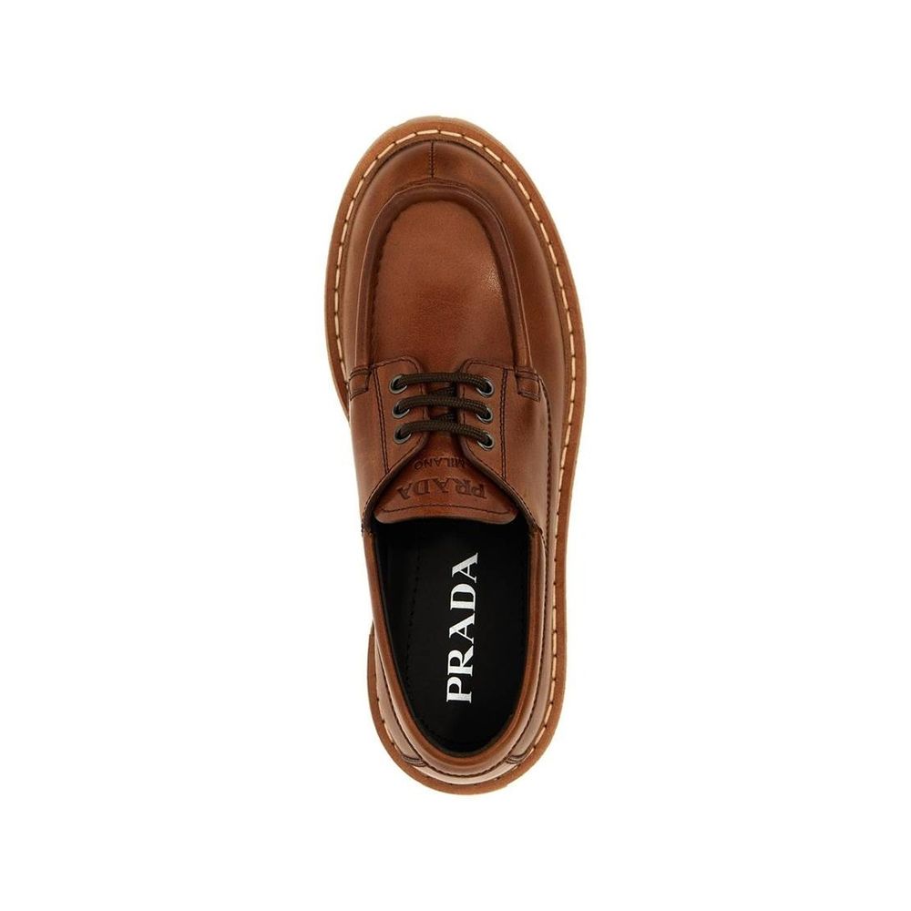 Prada St. Moritz Derby Loafers – EU36/US6 par Prada | Disponible sur Sandy Store ByNet