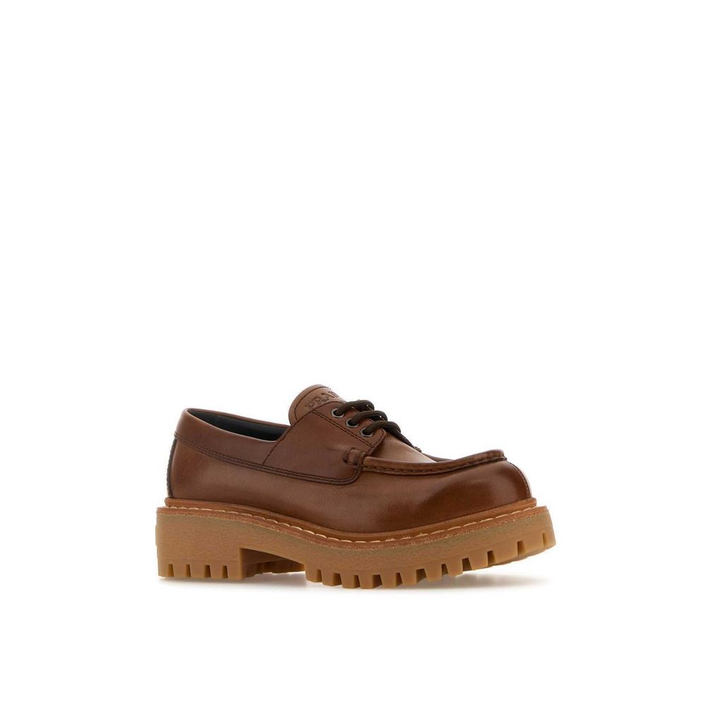 Prada St. Moritz Derby Loafers – EU36/US6 par Prada | Disponible sur Sandy Store ByNet