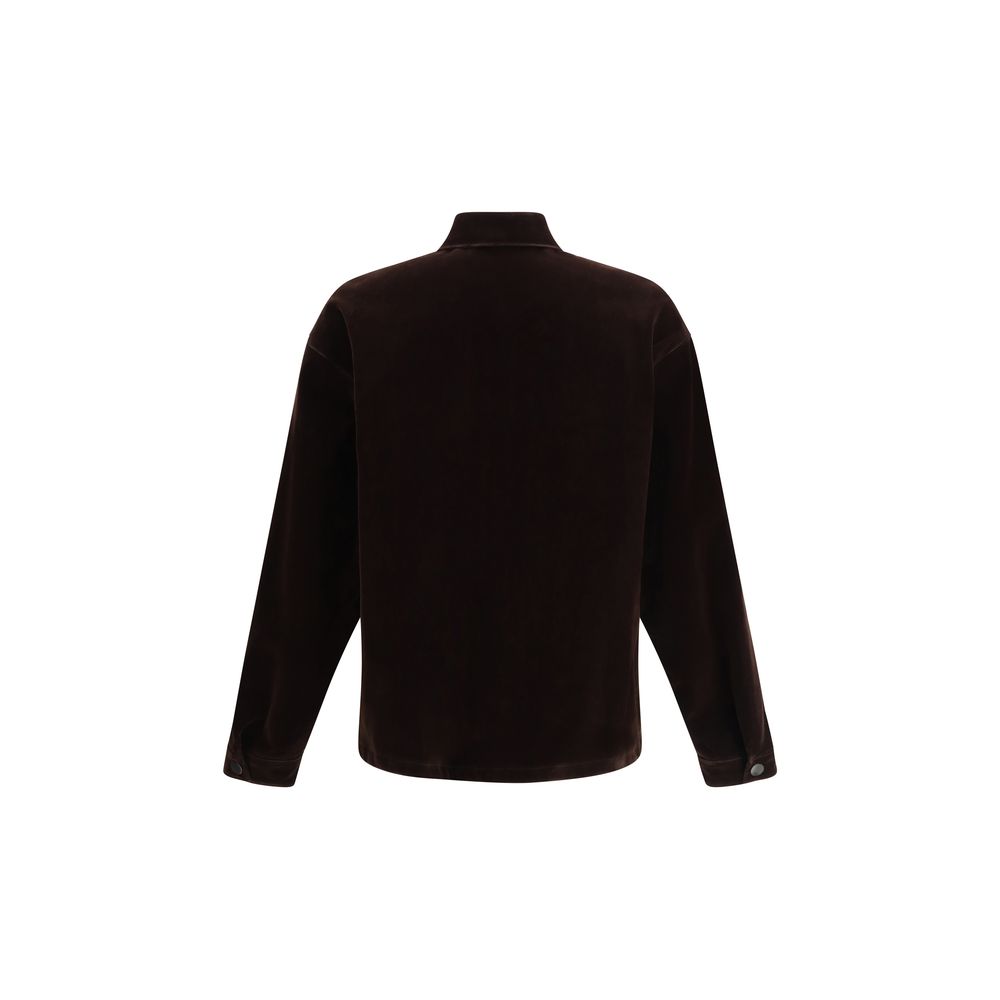 Prada Velvet Shirt Jacket - Sandy Store ByNet