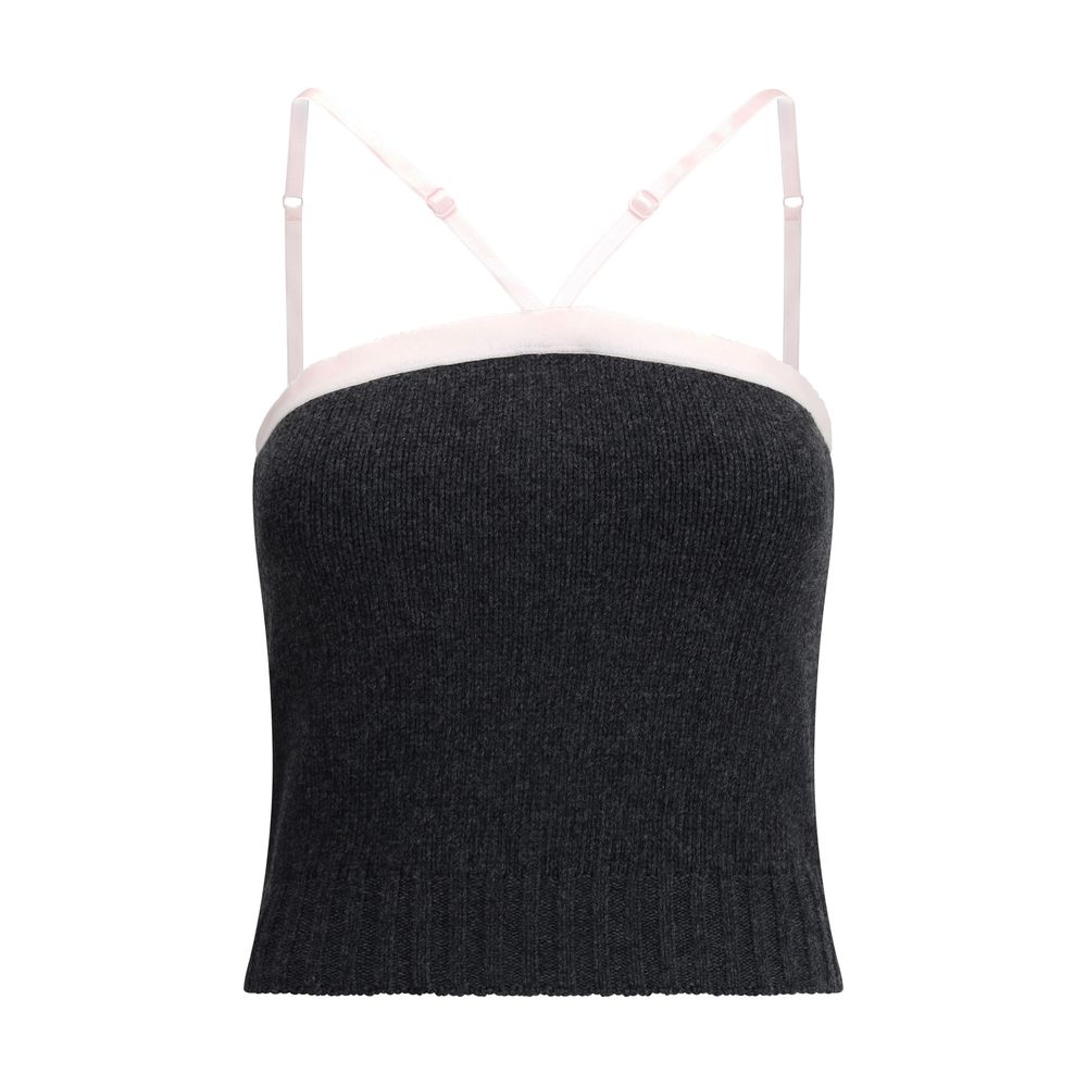 Prada Virgin wool crop Top – IT42 | L par Prada | Disponible sur Sandy Store ByNet