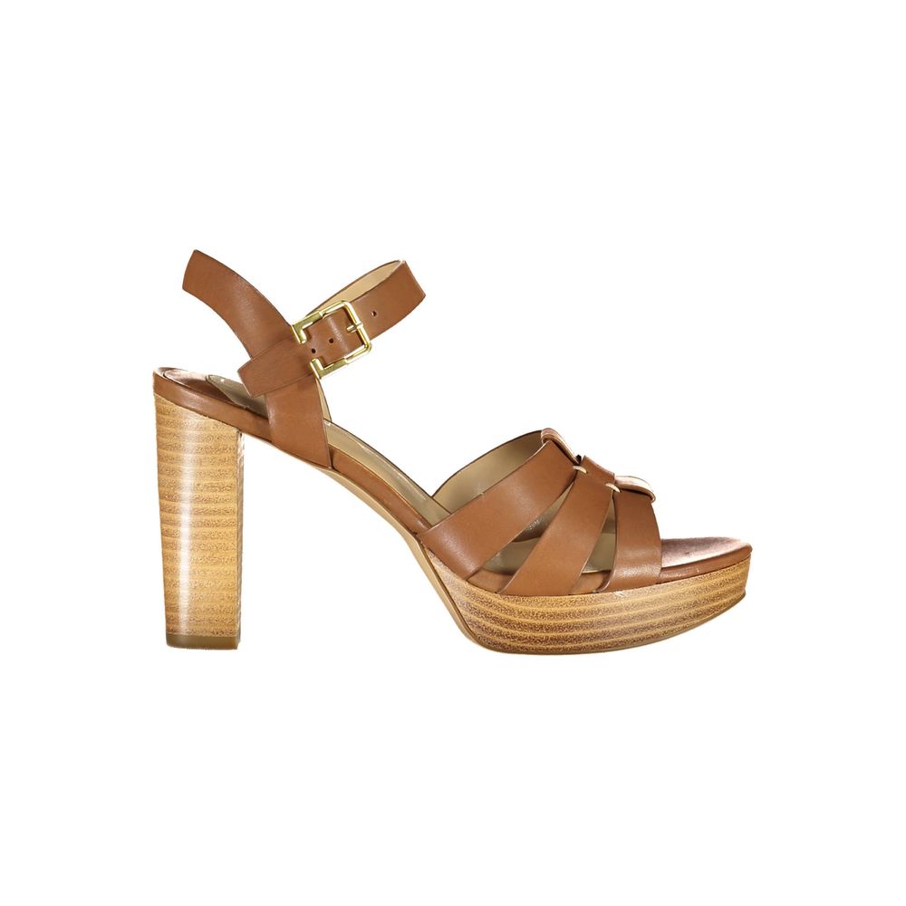 Ralph Lauren Brown Leather Sandal - Sandy Store ByNet
