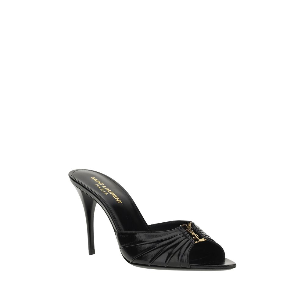 Saint Laurent Babylone Sandals – EU36/US6 par Saint Laurent | Disponible sur Sandy Store ByNet