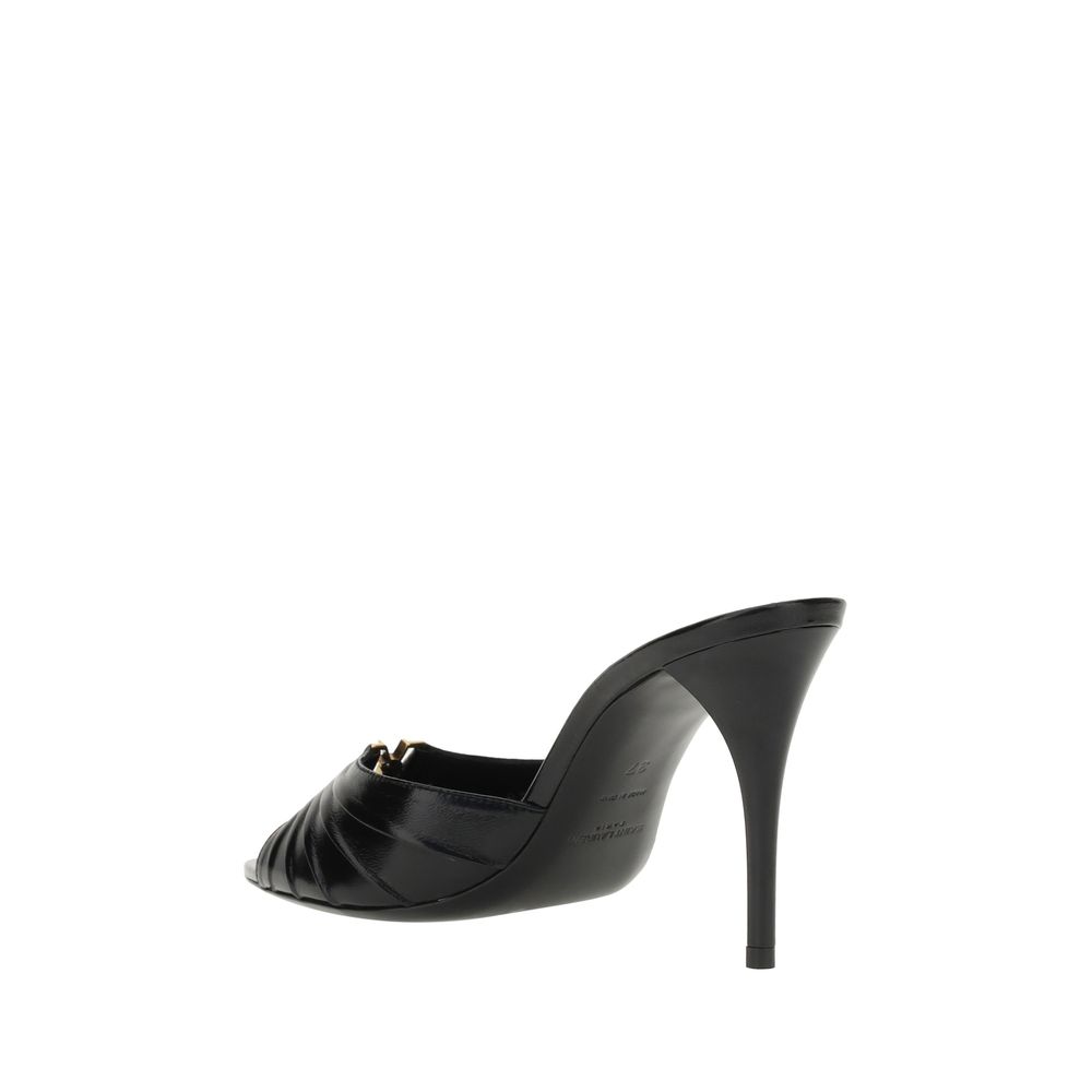 Saint Laurent Babylone Sandals – EU36/US6 par Saint Laurent | Disponible sur Sandy Store ByNet