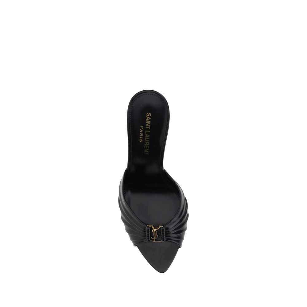 Saint Laurent Babylone Sandals – EU36/US6 par Saint Laurent | Disponible sur Sandy Store ByNet