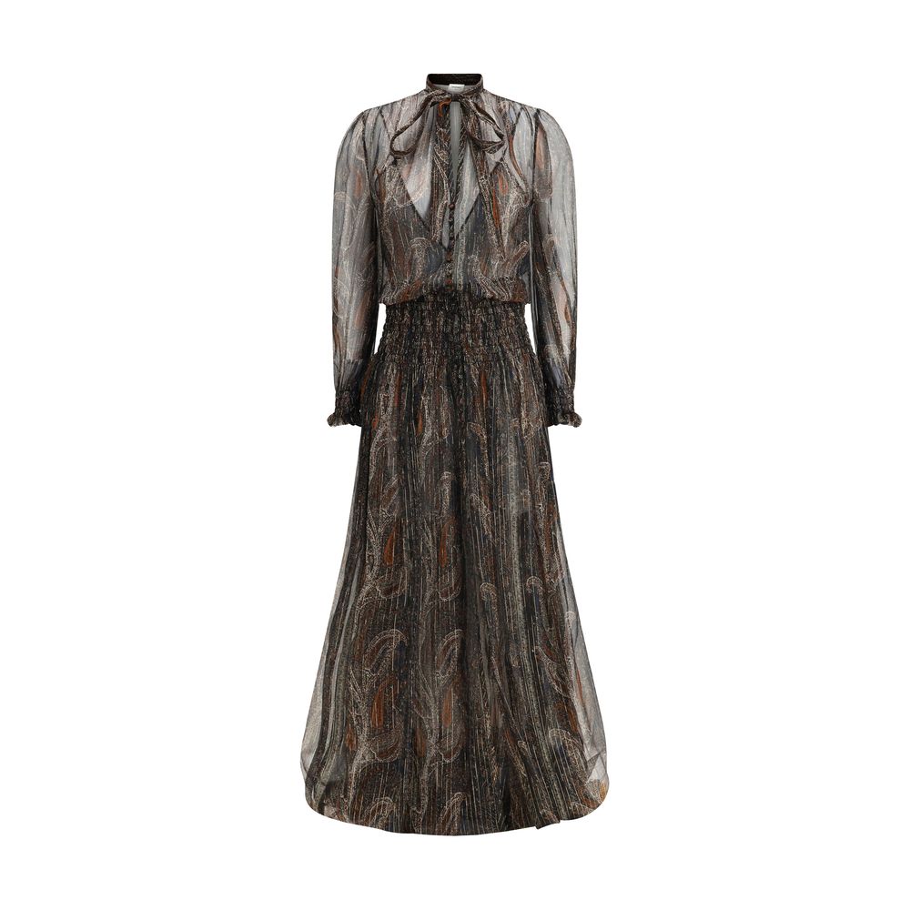 Saint Laurent Long lavallière Dress - Sandy Store ByNet