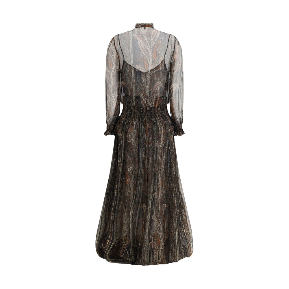 Saint Laurent Long lavallière Dress - Sandy Store ByNet