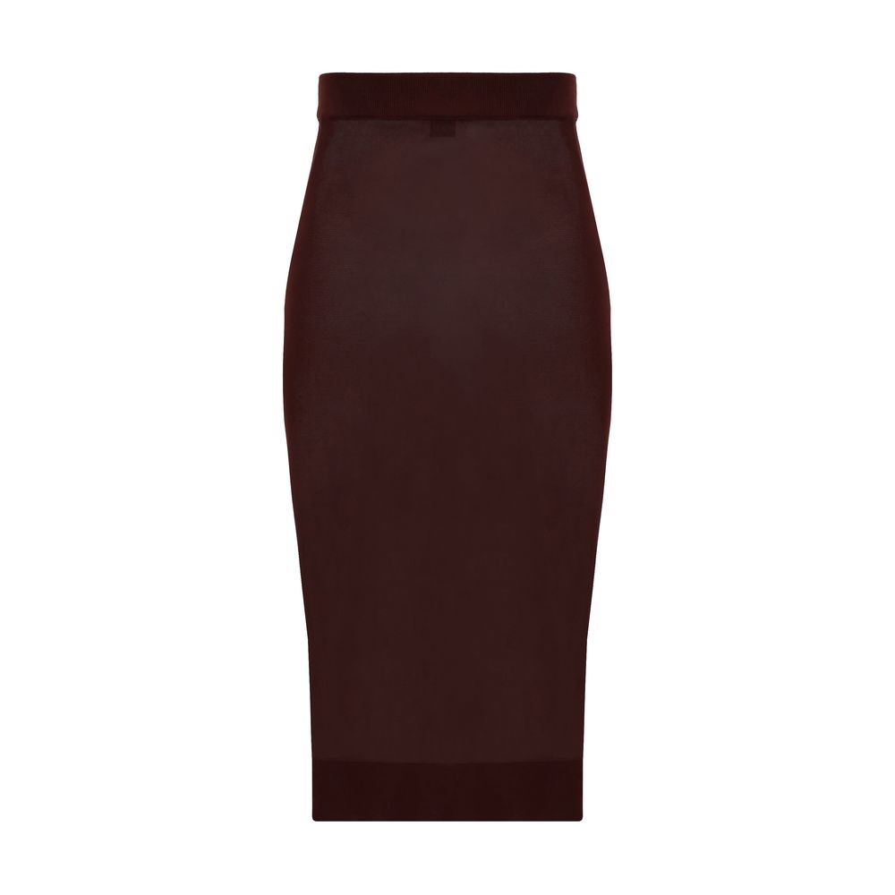 Saint Laurent Midi Skirt - Sandy Store ByNet
