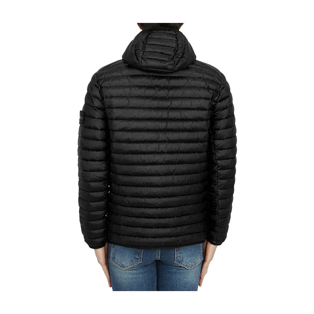 Stone Island Black Nylon Jacket - Sandy Store ByNet