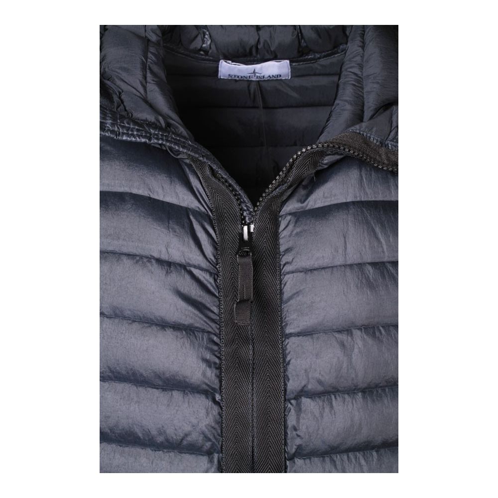 Stone Island Blue Nylon Jacket - Sandy Store ByNet