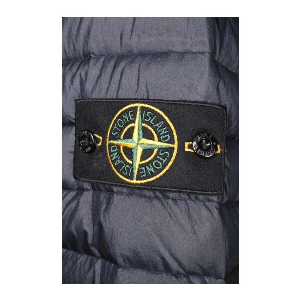 Stone Island Blue Nylon Jacket - Sandy Store ByNet