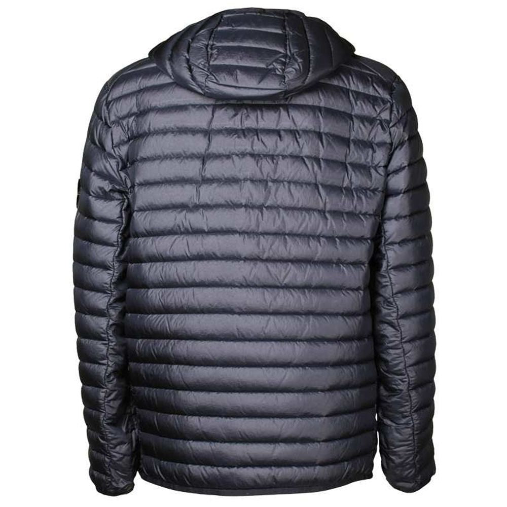 Stone Island Blue Nylon Jacket - Sandy Store ByNet