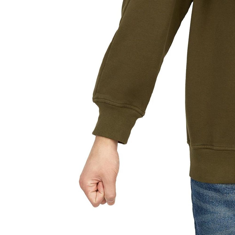 Stone Island Green Cotton Sweater - Sandy Store ByNet