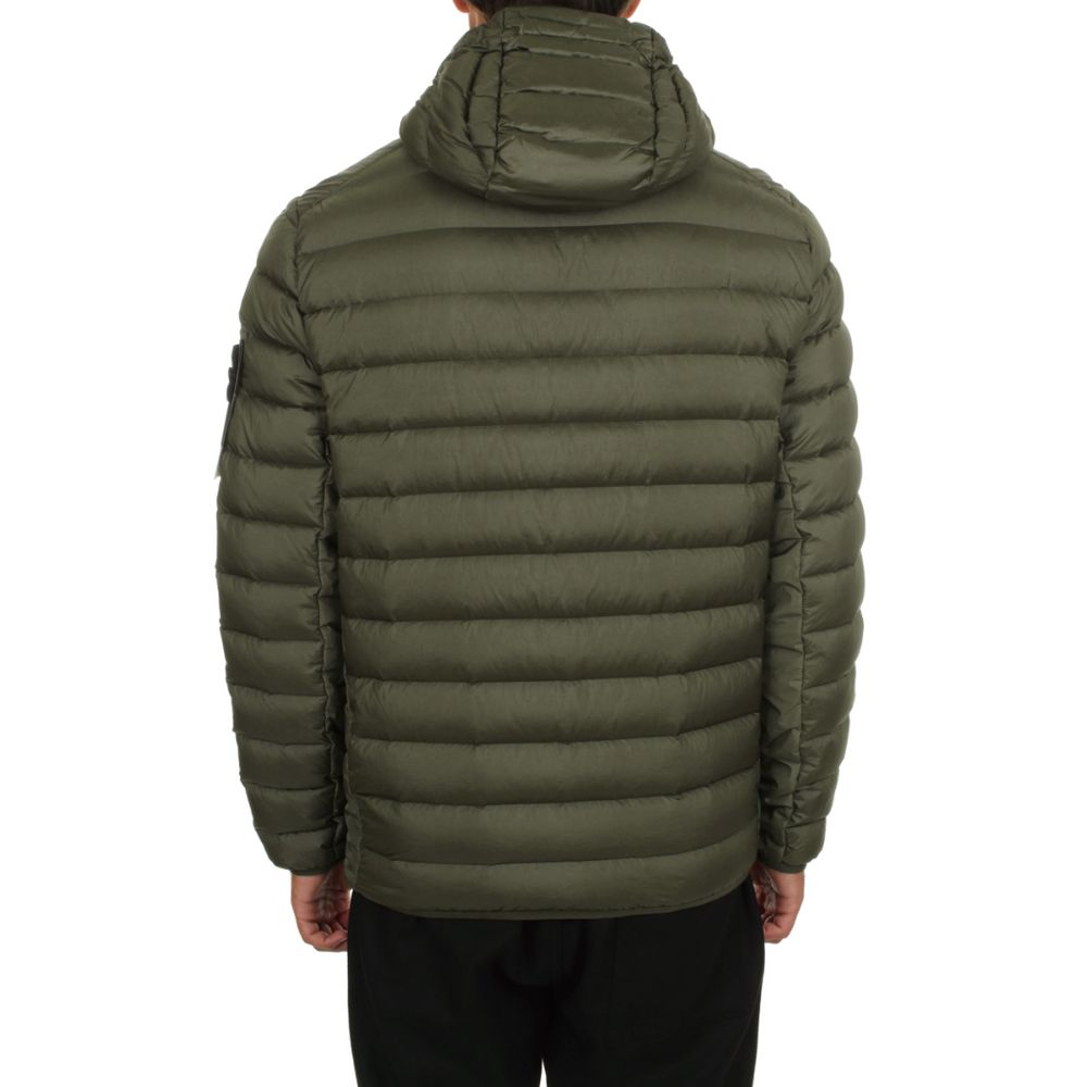 Stone Island Green Nylon Jacket - Sandy Store ByNet