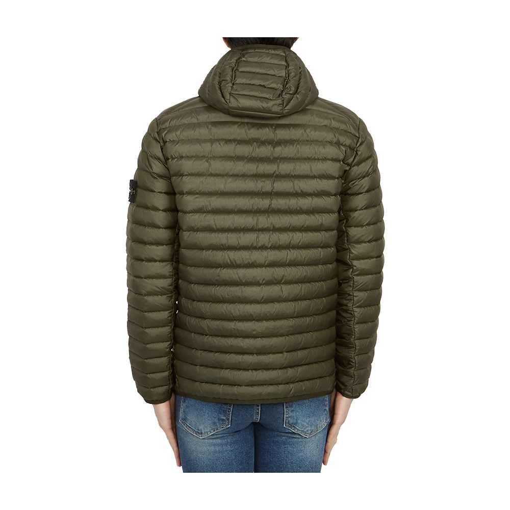 Stone Island Green Nylon Jacket - Sandy Store ByNet