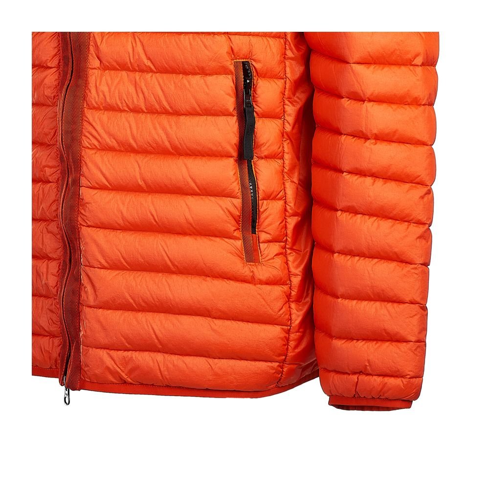 Stone Island Orange Nylon Jacket - Sandy Store ByNet