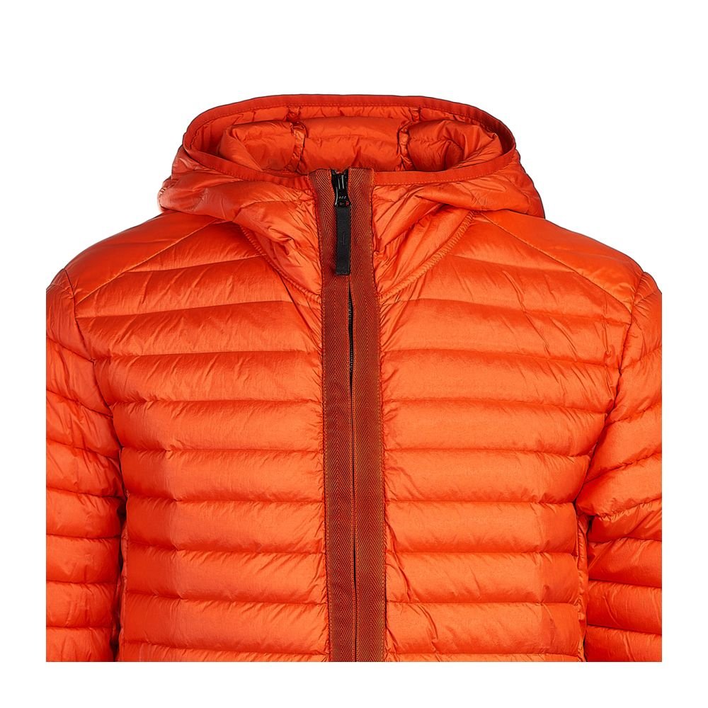 Stone Island Orange Nylon Jacket - Sandy Store ByNet
