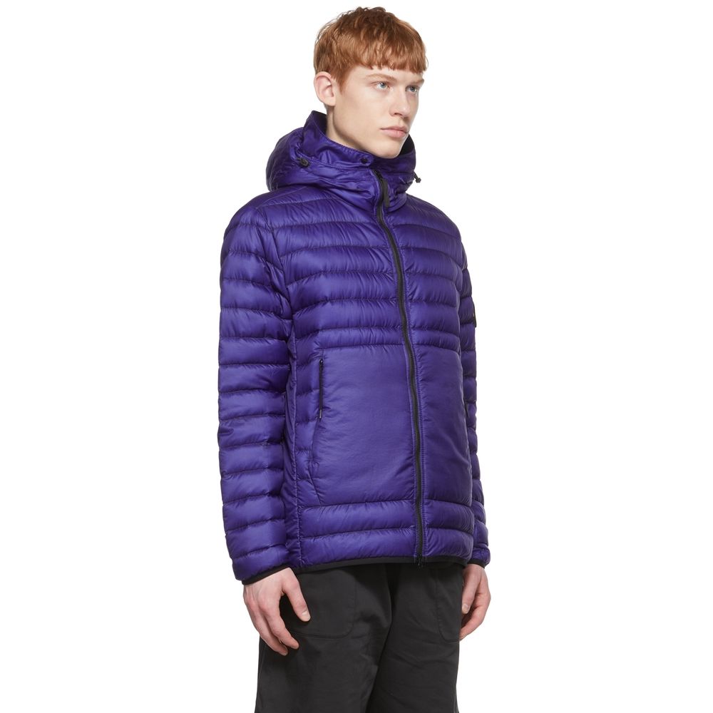Stone Island Purple Nylon Jacket - Sandy Store ByNet