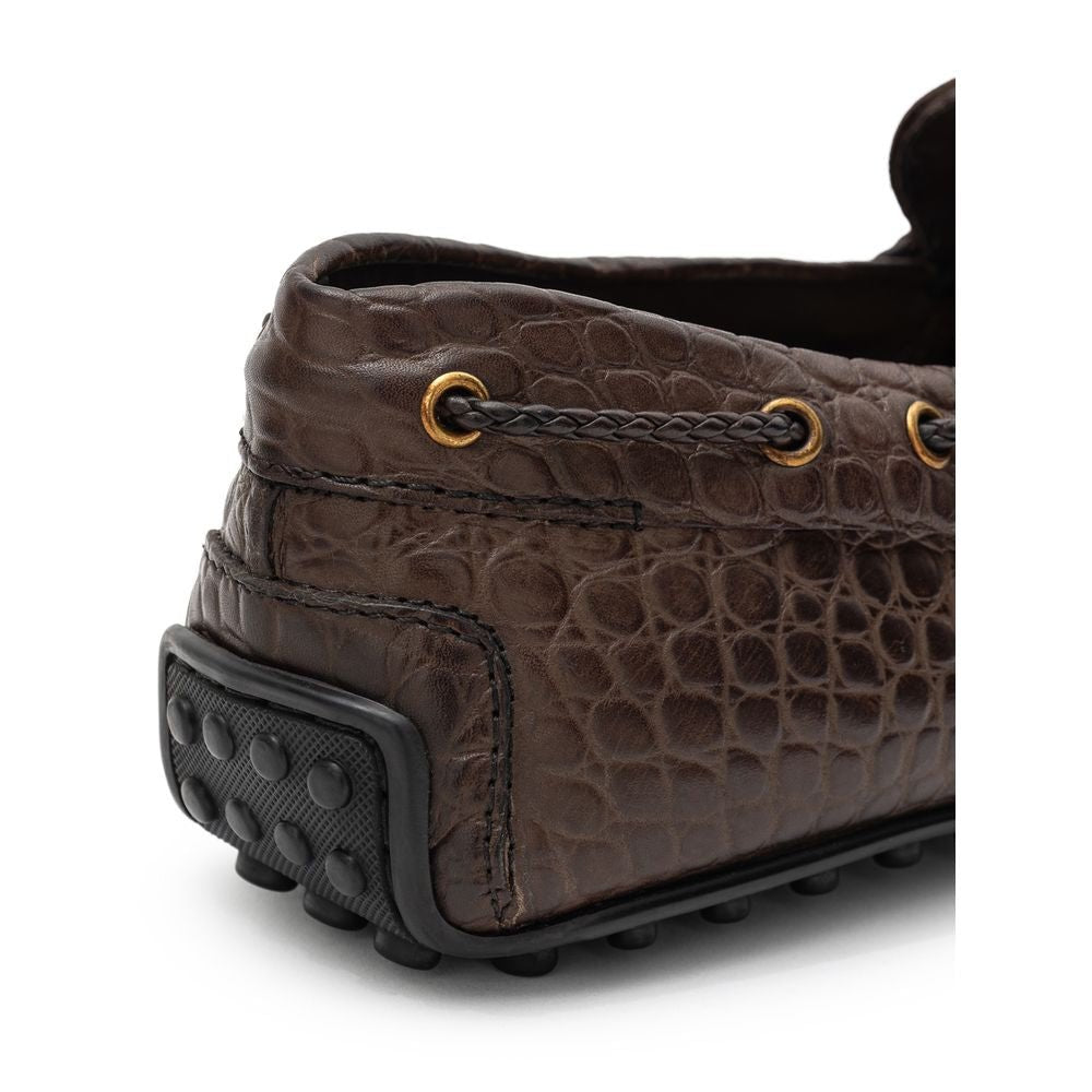 Tod's Brown Leather Loafer - Sandy Store ByNet
