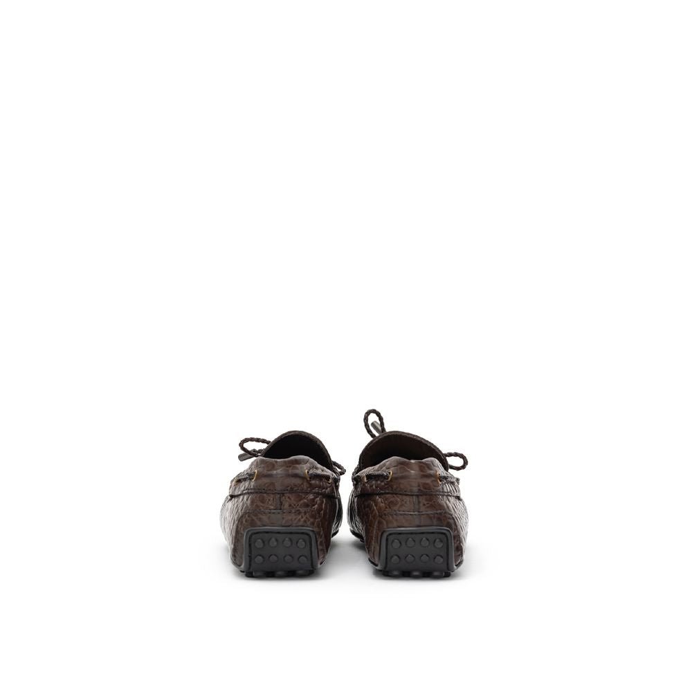 Tod's Brown Leather Loafer - Sandy Store ByNet