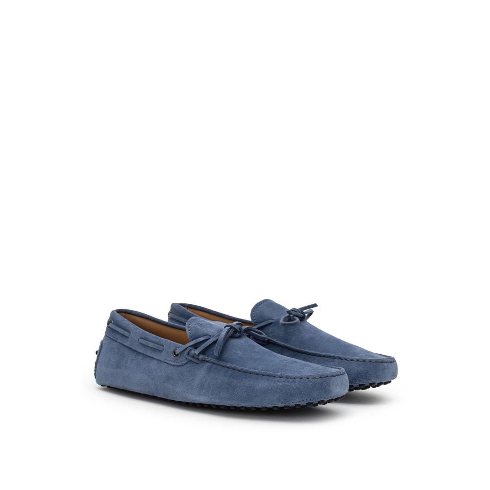 Tod's Turquoise Suede Leather Loafer - Sandy Store ByNet