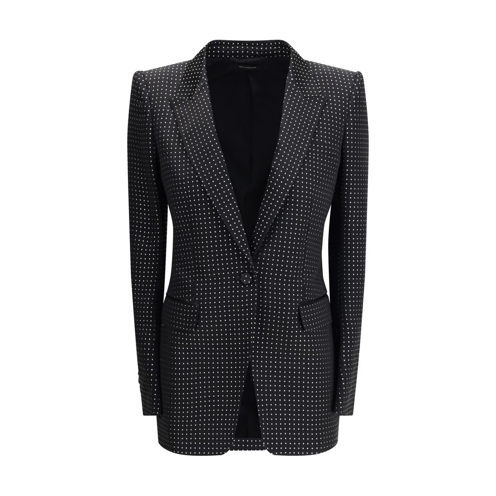 Tom Ford Single Breasted Jacket with polka dots – IT42 | L par Tom Ford | Disponible sur Sandy Store ByNet