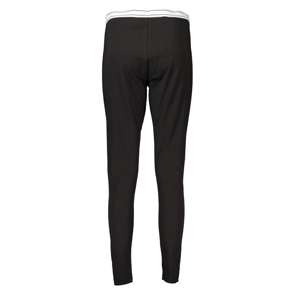 Tommy Hilfiger Black Cotton Pant – 2XS par Tommy Hilfiger | Disponible sur Sandy Store ByNet