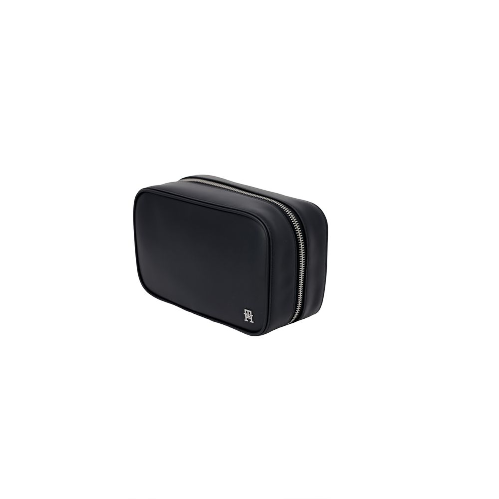 Tommy Hilfiger Black Leather Luggage And Travel - Sandy Store ByNet