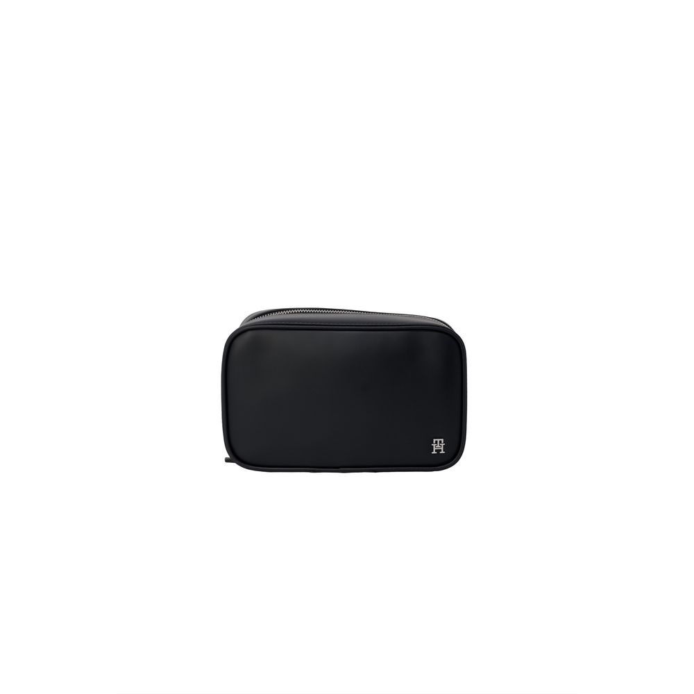 Tommy Hilfiger Black Leather Luggage And Travel - Sandy Store ByNet