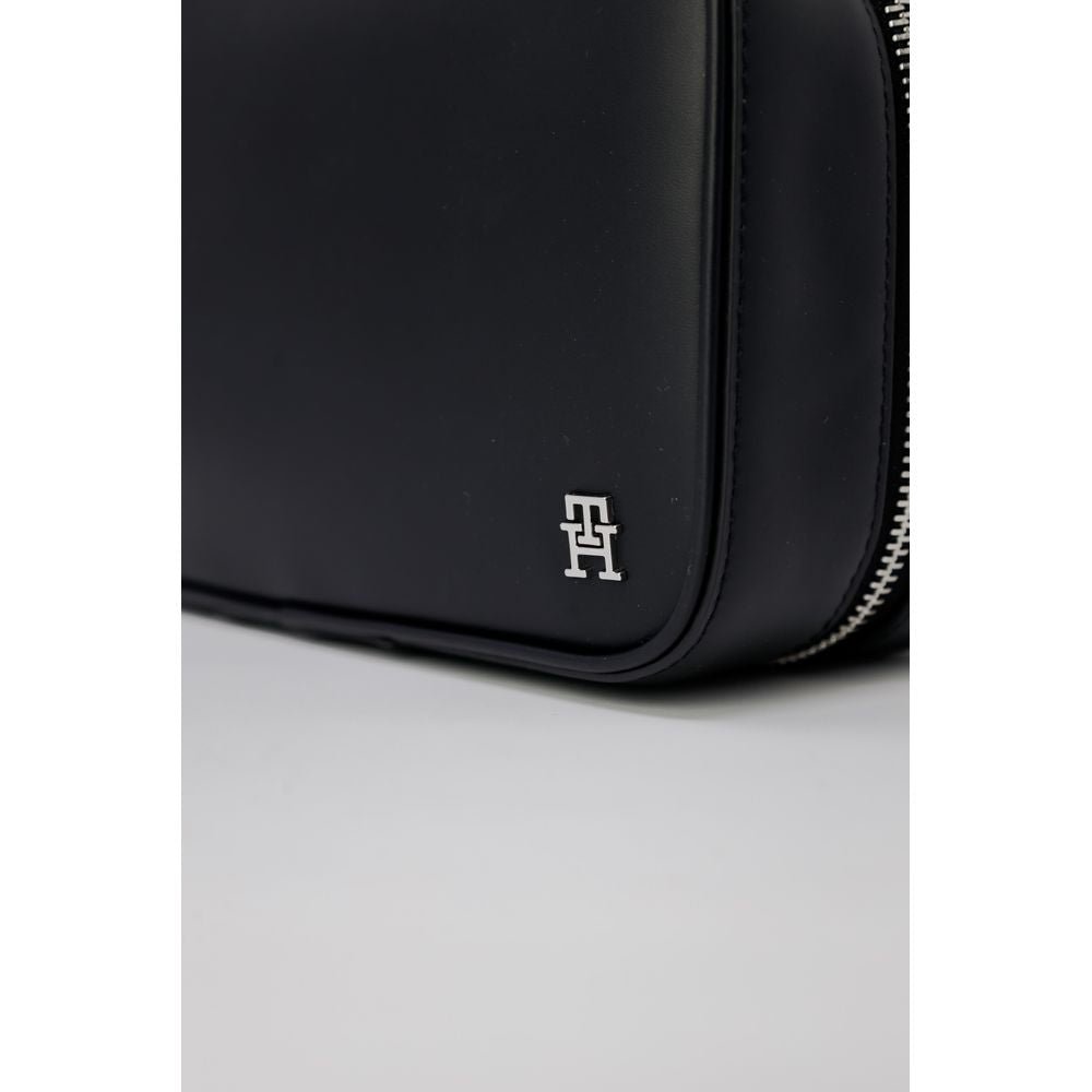 Tommy Hilfiger Black Leather Luggage And Travel - Sandy Store ByNet
