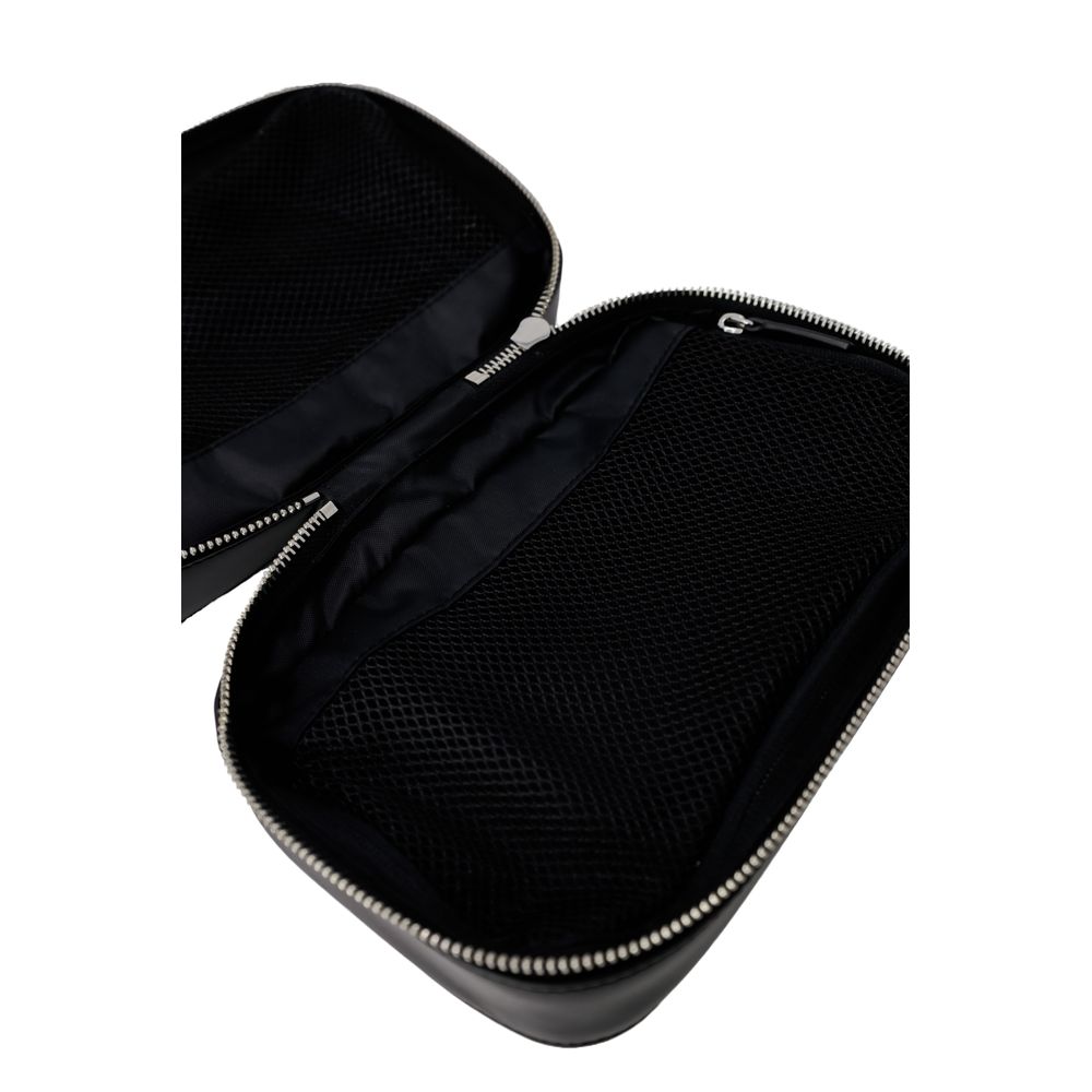 Tommy Hilfiger Black Leather Luggage And Travel - Sandy Store ByNet