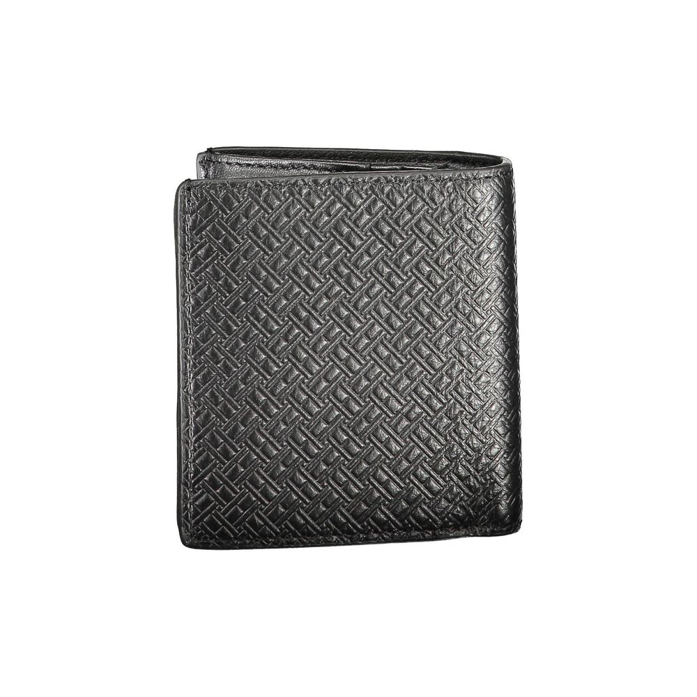 Tommy Hilfiger Black Leather Men Wallet - Sandy Store ByNet