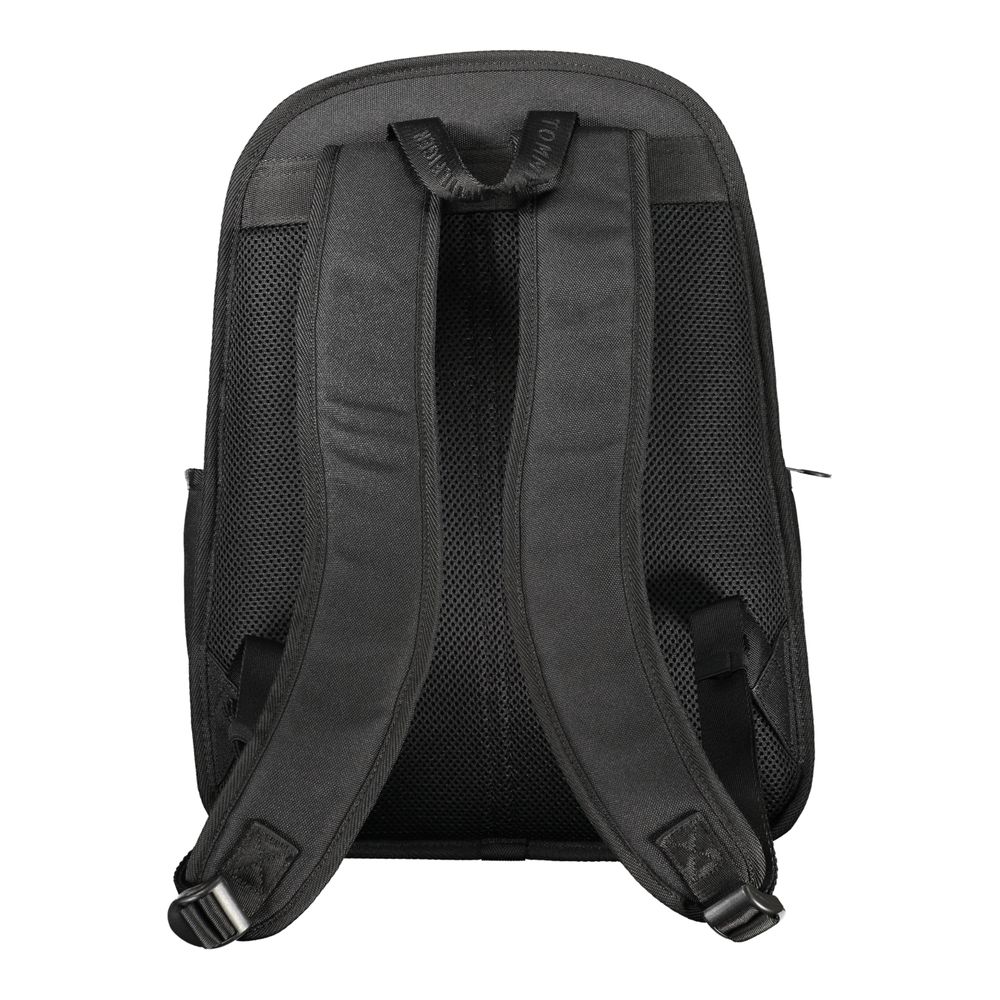 Tommy Hilfiger Black Polyester Backpack - Sandy Store ByNet