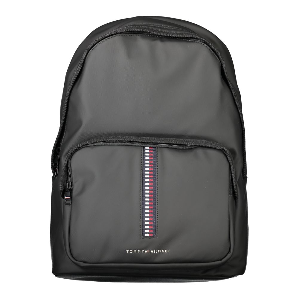 Tommy Hilfiger Black Polyethylene Men Backpack – par Tommy Hilfiger | Disponible sur Sandy Store ByNet