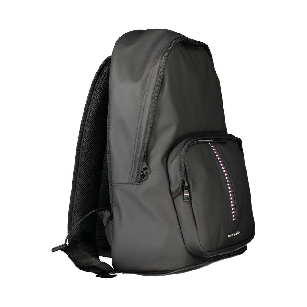 Tommy Hilfiger Black Polyethylene Men Backpack – par Tommy Hilfiger | Disponible sur Sandy Store ByNet